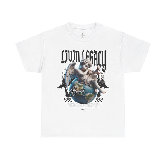 Livin Legacy Guardian Angel White T-shirt