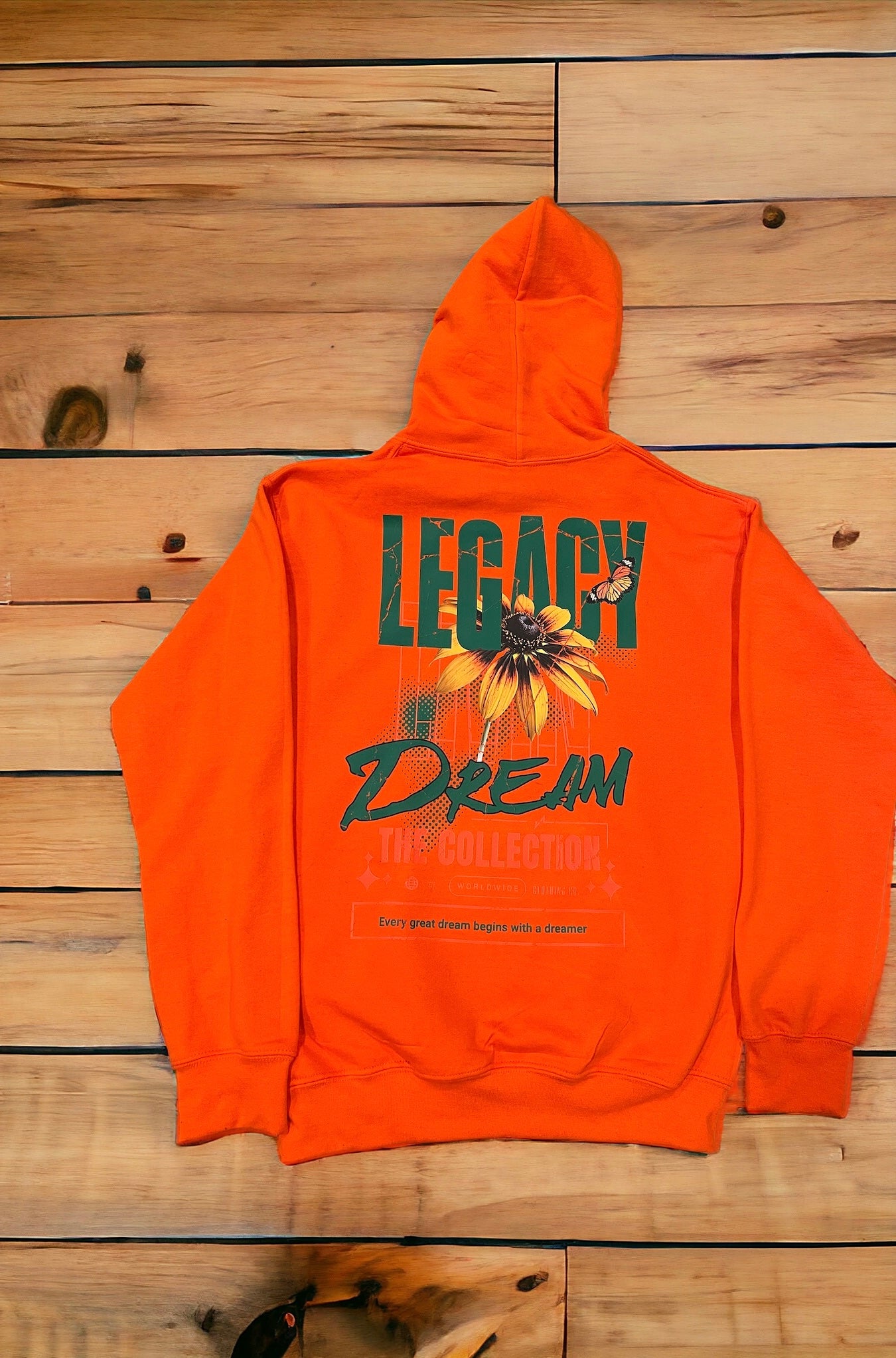 Livin Legacy Dream Orange Hoodie